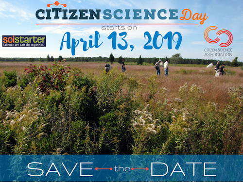 This logo is for Citizen Science Day